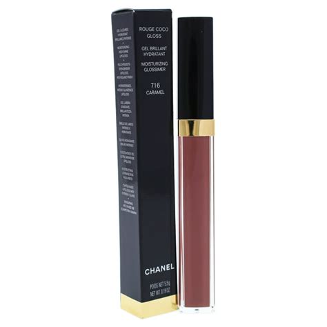 chanel lip gloss 716 caramel|ROUGE COCO GLOSS Moisturising gloss 716 .